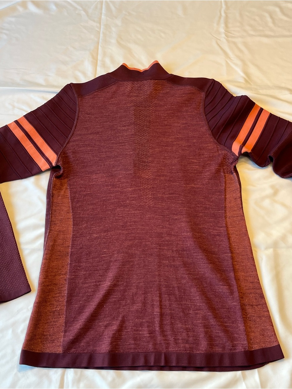 Smartwool Intraknit 250 Merino Wool Quarter Zip Base Layer Top M - Picture 9 of 12